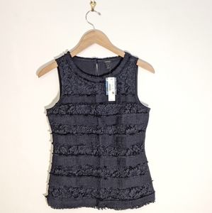 NWT J. Crew Lace and Linen Tank Top